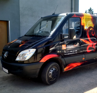 MetalStyl oznakowanie pojazdu
