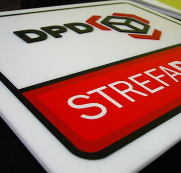 DPD kaseton podświetlany