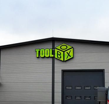 Toolbox oznakowanie zewnętrzne