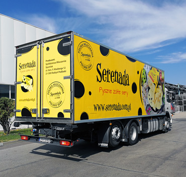 Serenada oznakowanie chłodni dostawczej