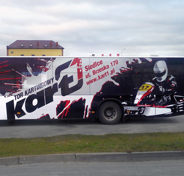 Kart1 reklama na autobusie