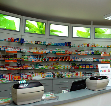 Nasze Apteki kasetony podświetlane wewnętrzne