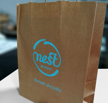 Nest bank torba papierowa