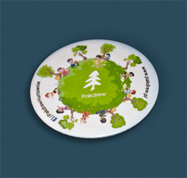 Pakdrew plakietka