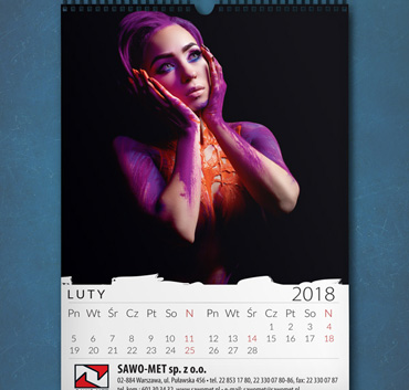 Sawomet kalendarz ścienny