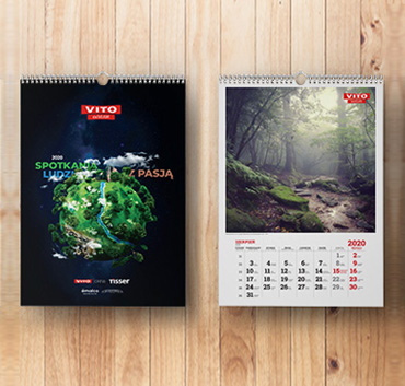 Vito kalendarz listwowany