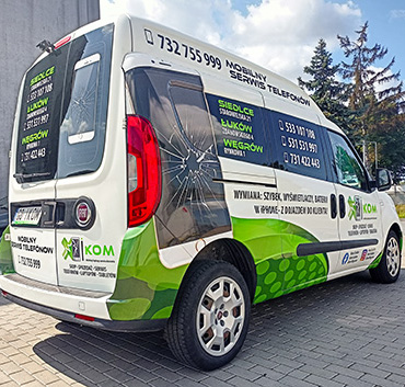 iKom Doblo bok i tył