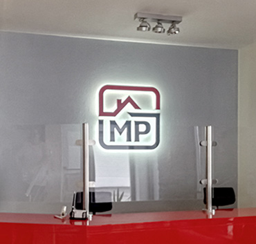 Majsterpol logo podświetlane