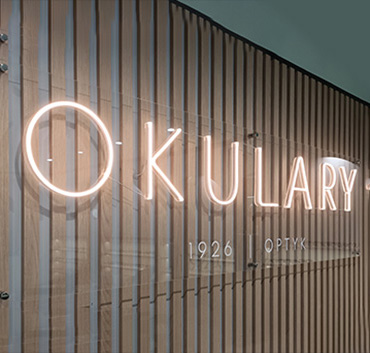 OKULARY neon Pleksa