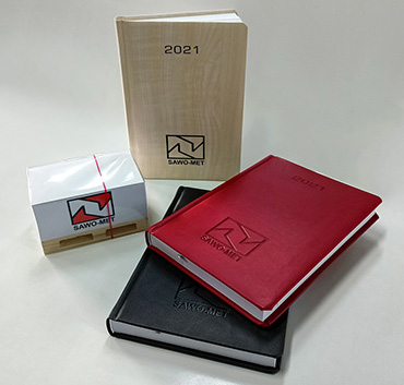 Sawomet kalendarze książkowe i notatnik